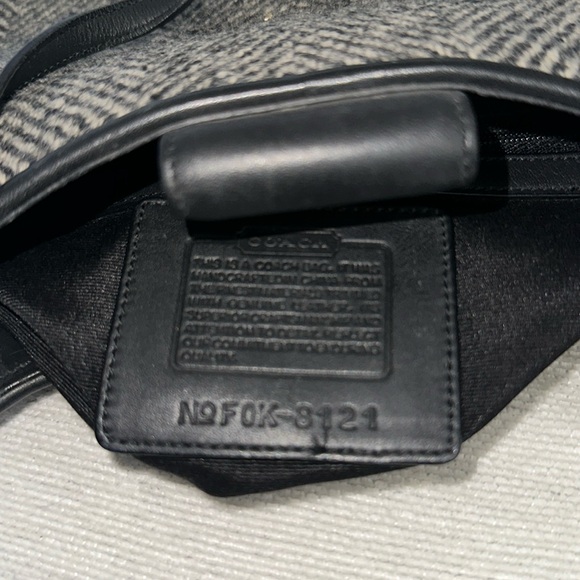 Coach Tweed Herringbone shoulder bag πβοΈ - Picture 12 of 15